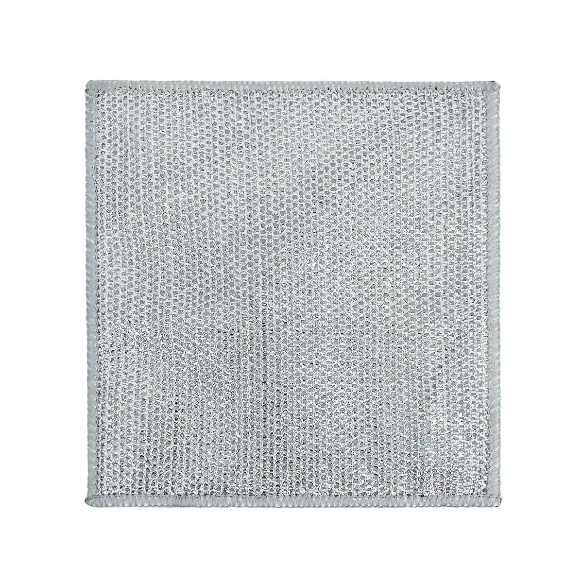 Metal Wire Cleaning Cloth, Mesh Cloth, Non Greasy, Quick Drying, Multi-Purpose Brush, Bowl, Stove, Descaling, Replacing Steel Wi